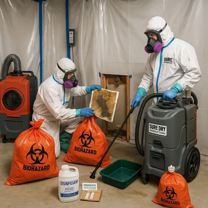 Contaminated Water Handling Protocols process in Loomis, CA