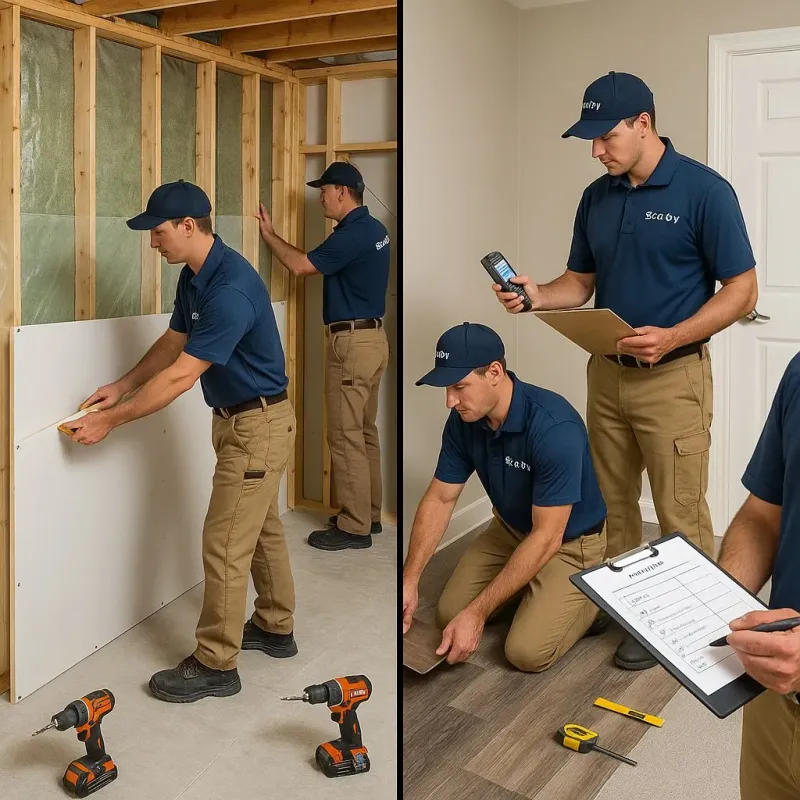 Repairs and Reconstruction process in Loomis, CA