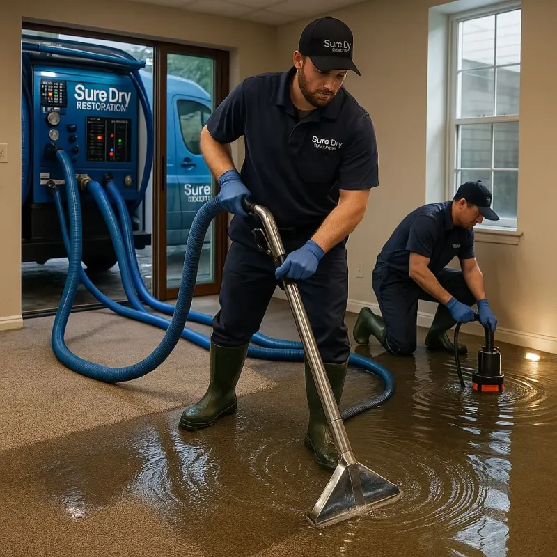 Water Extraction and Removal process in Loomis, CA